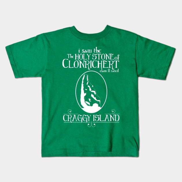 I saw the Holy Stone of Clonrichert Kids T-Shirt by Meta Cortex